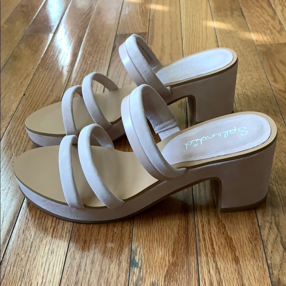 Splendid Ted Cork Banded Heel Sandal - Picture 2 of 5